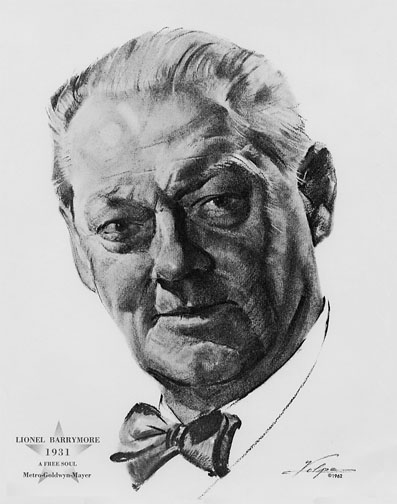 1930-31 (4th) Best Actor: Lionel Barrymore