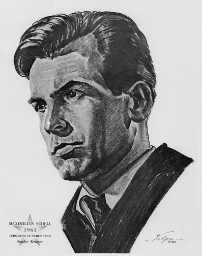 1961 (34th) Best Actor: Maximilian Schell