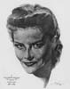 1932-33 (6th) Best Actress Volpe Sketch: Katharine Hepburn