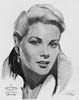 1954 (27th) Best Actress Volpe Sketch: Grace Kelly
