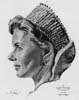 1956 (29th) Best Actress Volpe Sketch: Ingrid Bergman