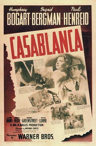 1943 (16th) Best Picture: “Casablanca”