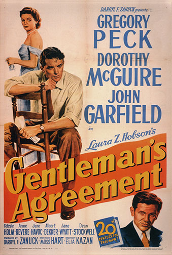 1947 (20th) Best Picture: “Gentleman’s Agreement”