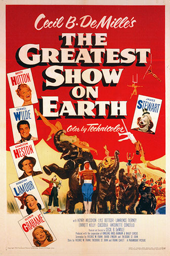 1952 (25th) Best Picture: “The Greatest Show on Earth”