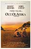 1985 (58th) Best Picture Poster: “Out of Africa”