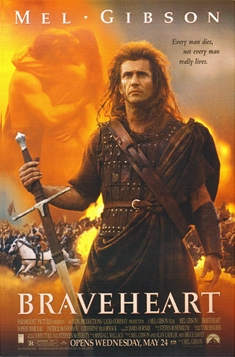 1995 (68th) Best Picture: “Braveheart”