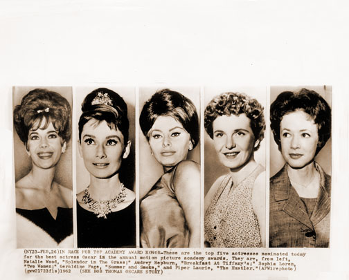 1961 Best Actress nominees
