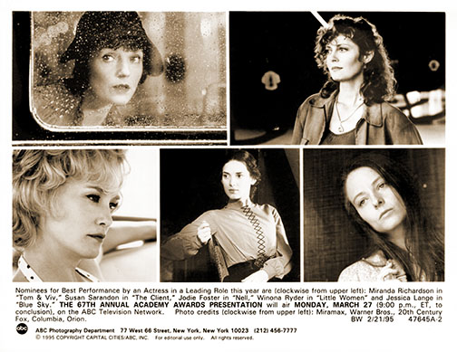 1994 Best Actress nominees