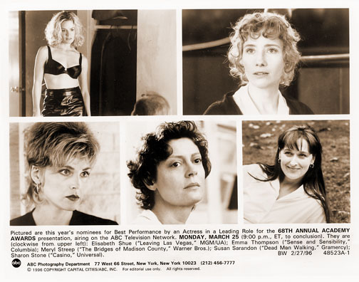 1995 Best Actress nominees