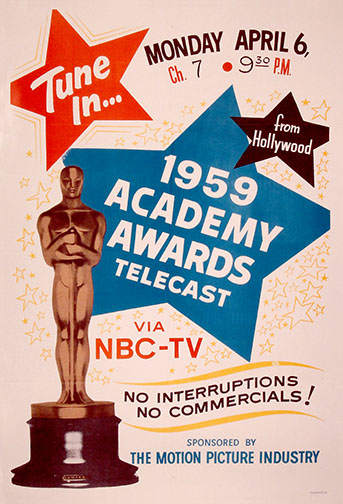 1958 (31st) Academy Award Ceremony Poster
