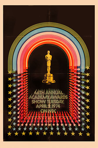 1973 (46th) Academy Award Ceremony Poster