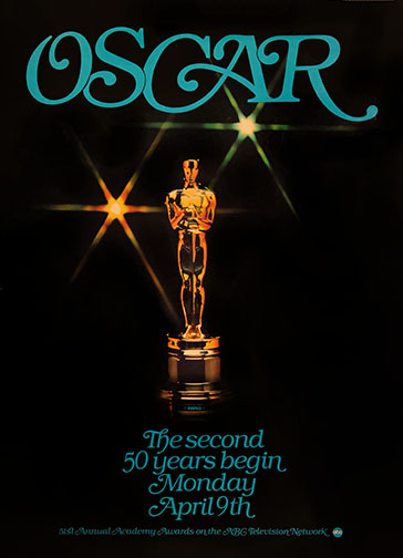 1978 (51st) Academy Award Ceremony Poster
