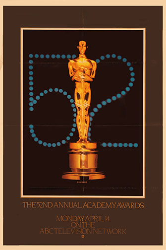 1979 (52nd) Academy Award Ceremony Poster