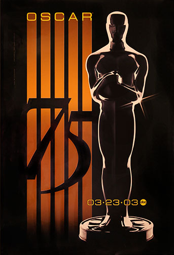 2002 (75th) Academy Award Ceremony Poster