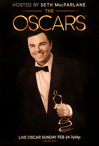 2012 (85th) Academy Award Ceremony Poster (Version 1)