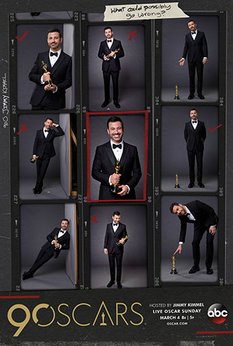 2017 (90th) Academy Award Ceremony Poster