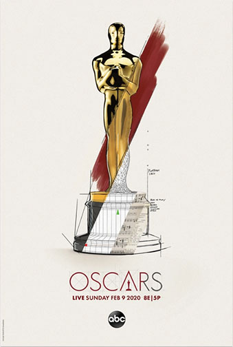 2019 (92nd) Academy Award Ceremony Poster