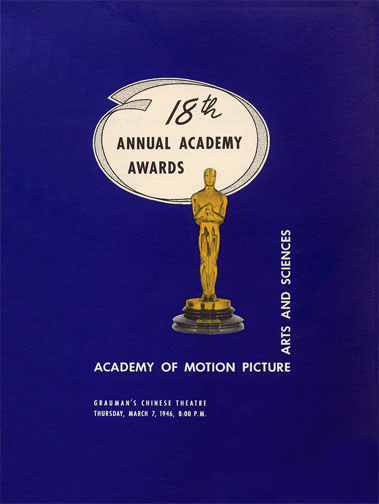 1945 (18th) Academy Award Ceremony Program