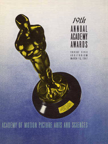 1946 (19th) Academy Award Ceremony Program