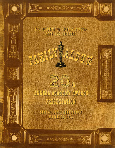1947 (20th) Academy Award Ceremony Program