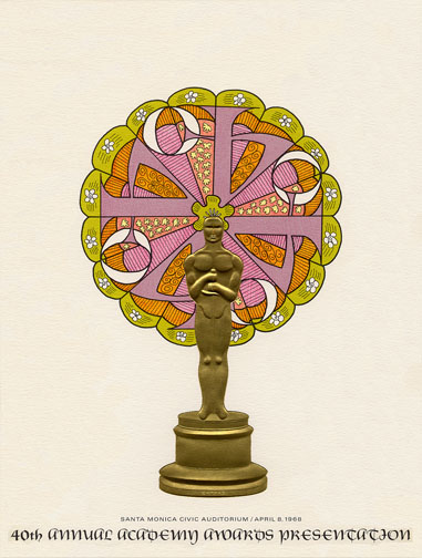 1967 (40th) Academy Award Ceremony Program