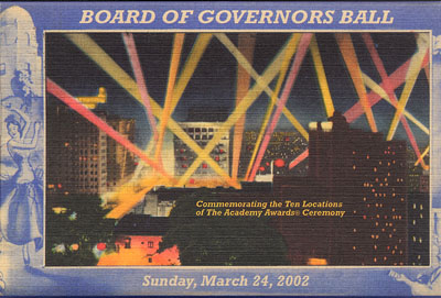 2001 (45th) Governors Ball