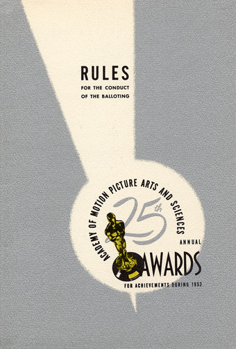 1952 (25th) Voting Rules
